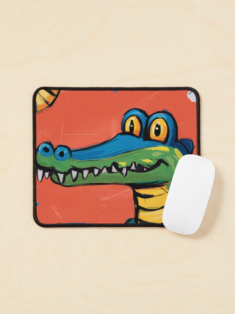 Thumbnail 1 of 5, Mouse Pad, Alligator designed and sold by Patricks-Art.