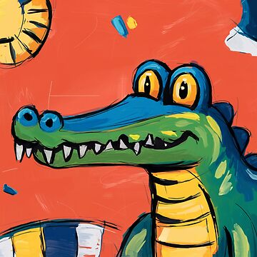 Artwork thumbnail, Alligator by Patricks-Art