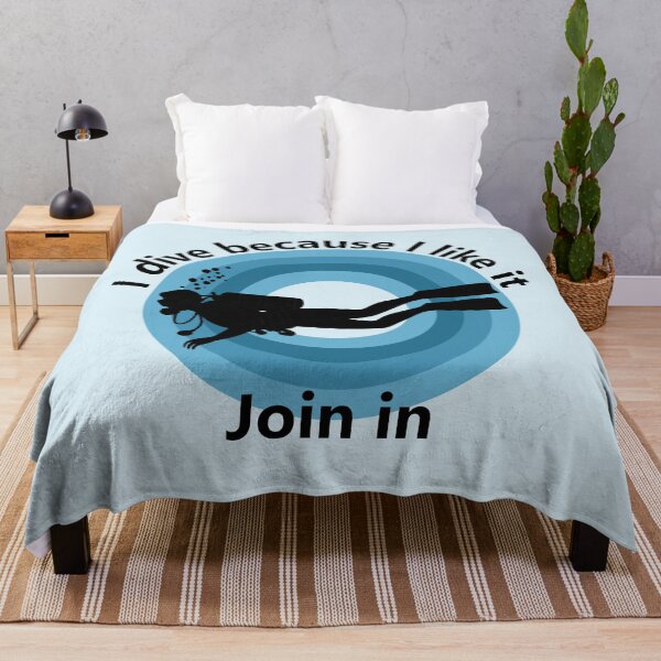 Item preview, Sport - I dive because I like it - join me designed and sold by mikistudio.