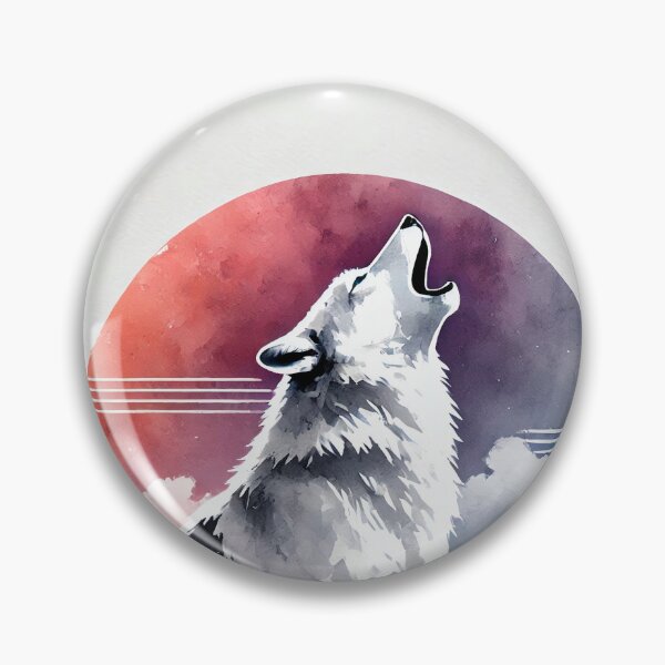 Item preview, Majestic wolf howling designed and sold by Giuseppe Cammino.