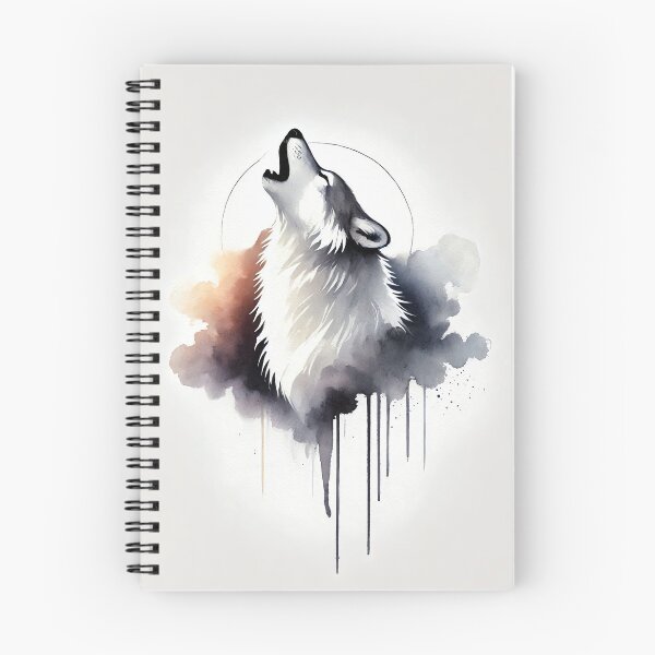 Item preview, Majestic wolf howling designed and sold by Giuseppe Cammino.