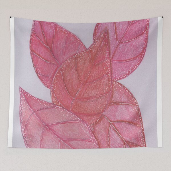 Item preview, Pink leaves designed and sold by Artbysarah23.