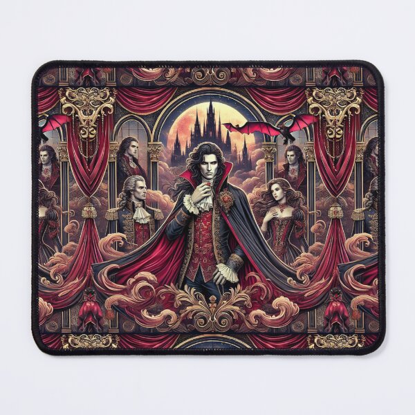 Item preview, Ethereal Royalty: Gothic Elegance - Matching Seamless Tiling Vampire Series designed and sold by Meta2Physical.
