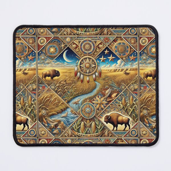 Item preview, Pawnee Tribe: An Ultra-Detailed Seamless Tribute to Nature and Spirit designed and sold by Meta2Physical.