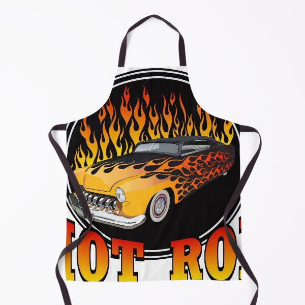 Item preview, hot rod vintage old car muscle american flame designed and sold by Achille3777.