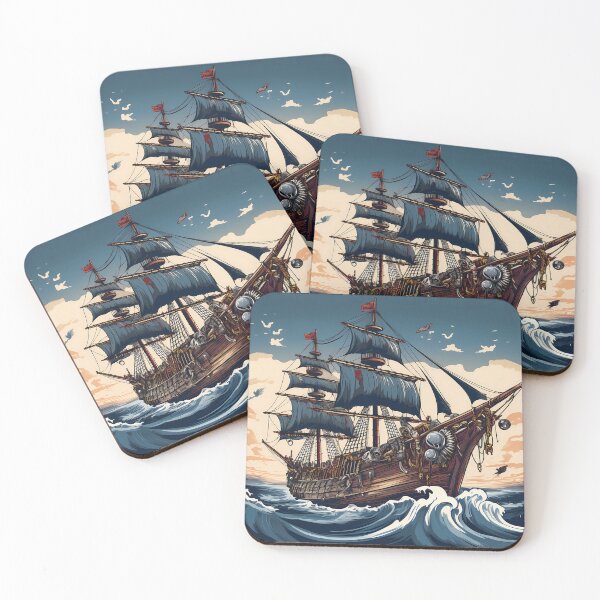 Item preview, Ghost Ship Rebellion designed and sold by LETHAL_OFFICIAL.