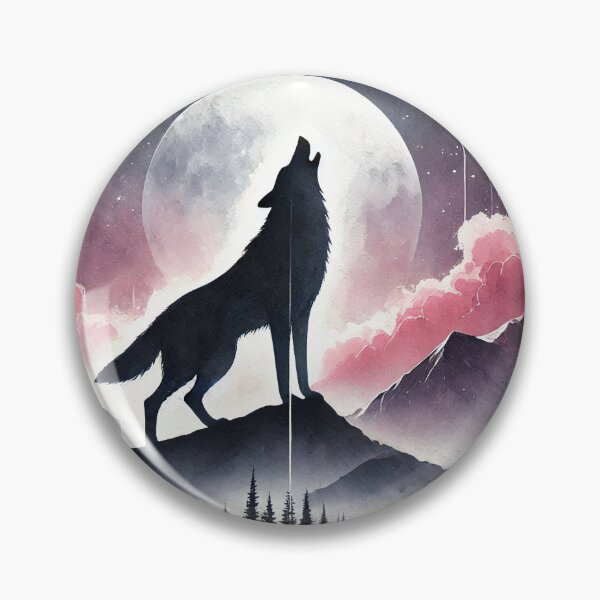 Item preview, Majestic wolf howling designed and sold by Giuseppe Cammino.