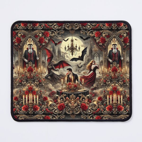 Item preview, Majestic Nobility: A Jewel of the Matching, Seamlessly-Tiling Vampire Series designed and sold by Meta2Physical.