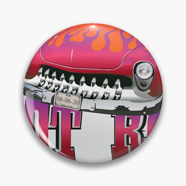 Item preview, hot rod car flame vintage muscle car american designed and sold by Achille3777.
