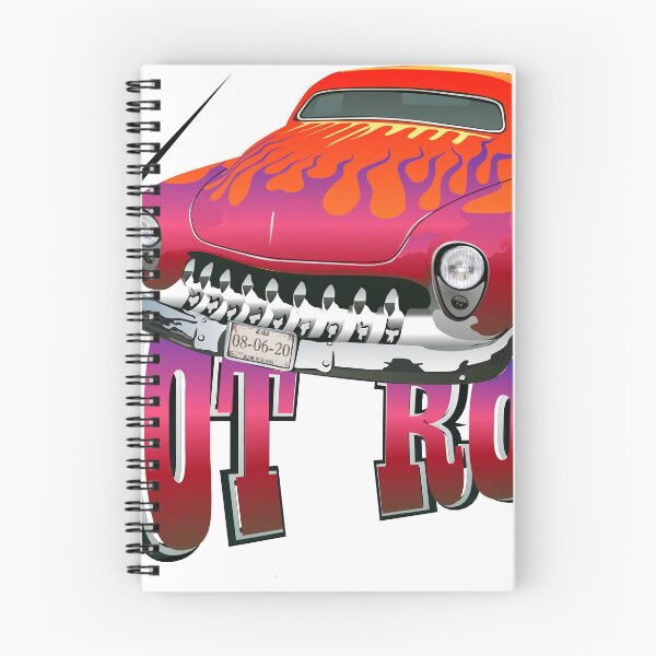 Item preview, hot rod car flame vintage muscle car american designed and sold by Achille3777.