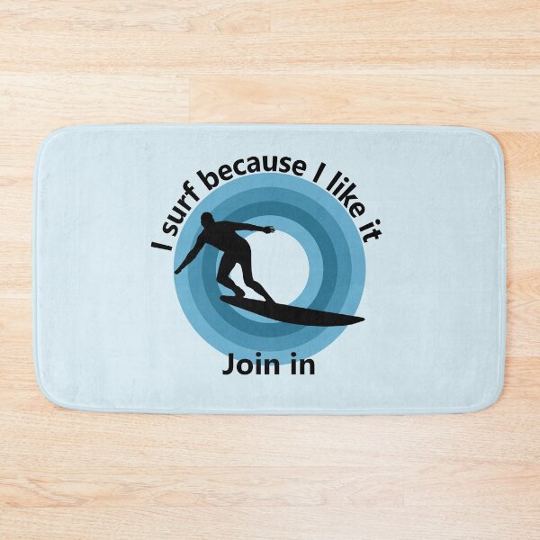 Item preview, Sport - I surf because I like it - join me designed and sold by mikistudio.