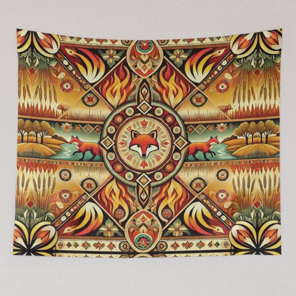 Item preview, Sac and Fox Tribe: A Seamless Pattern of Resilience and Spirit designed and sold by Meta2Physical.
