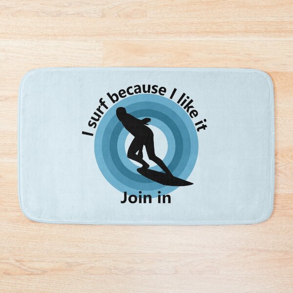 Item preview, Sport - I surf because I like it - join me designed and sold by mikistudio.