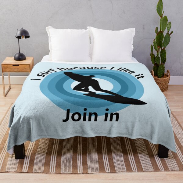 Item preview, Sport - I surf because I like it - join me designed and sold by mikistudio.