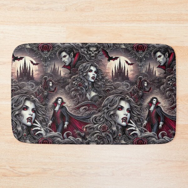 Item preview, Gothic Vampire Majesty - Matching, Seamlessly-Tiling Vampire Series designed and sold by Meta2Physical.