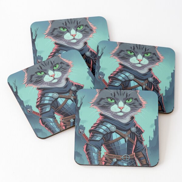 Item preview, The Witcher cat designed and sold by MixedModernArt.