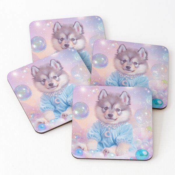 Item preview,  Whimsical Dreamy Wolfdog designed and sold by Nocturne  Paws.
