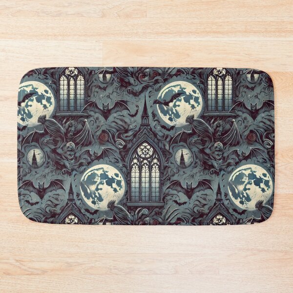 Item preview, Moonlit Cathedral Shadows - Matching, Seamlessly- Tiling Vampire Series designed and sold by Meta2Physical.