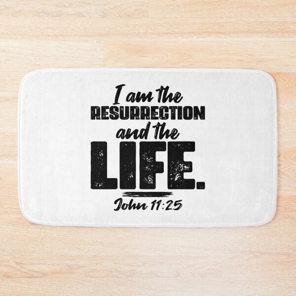 Item preview, John 11:25 I Am The Resurrection And The Life designed and sold by plushism.