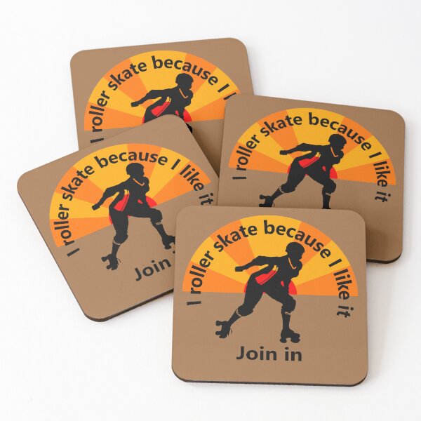 Item preview, Sport -  I roller skate because I like it - join me designed and sold by mikistudio.