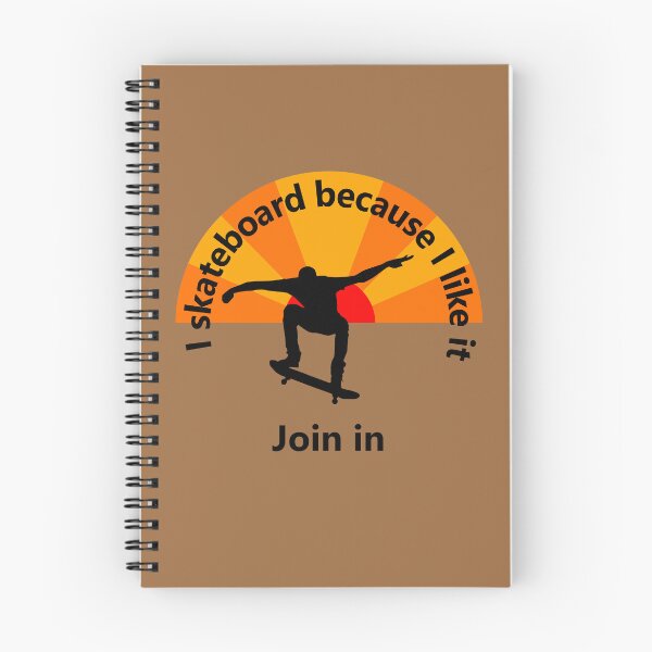 Item preview, Sport -  I skateboard because I like it - join me designed and sold by mikistudio.