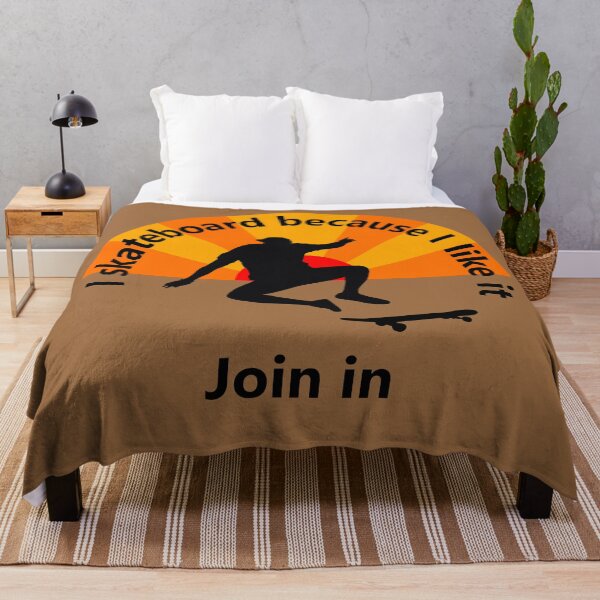 Item preview, Sport -  I skateboard because I like it - join me designed and sold by mikistudio.