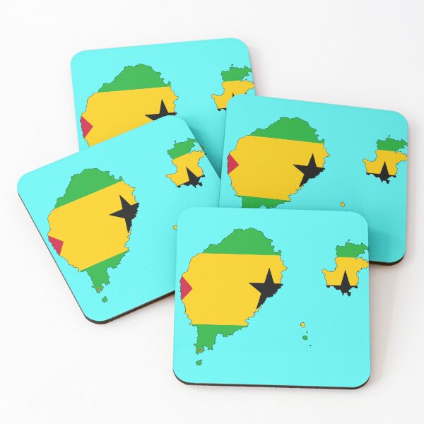 Item preview, Sao Tome & Principe Map with Tomean Flag designed and sold by Havocgirl.