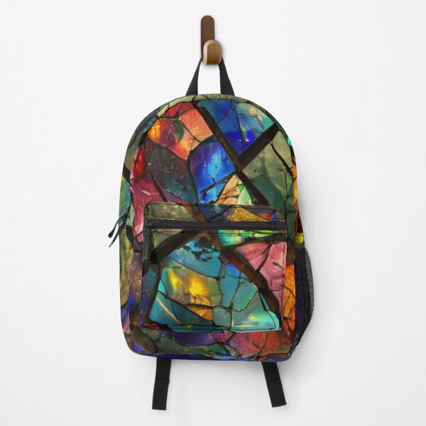 Item preview, Intricate Mosaic Pattern Of Colored Glass Fragments designed and sold by PixelStoneDesign .