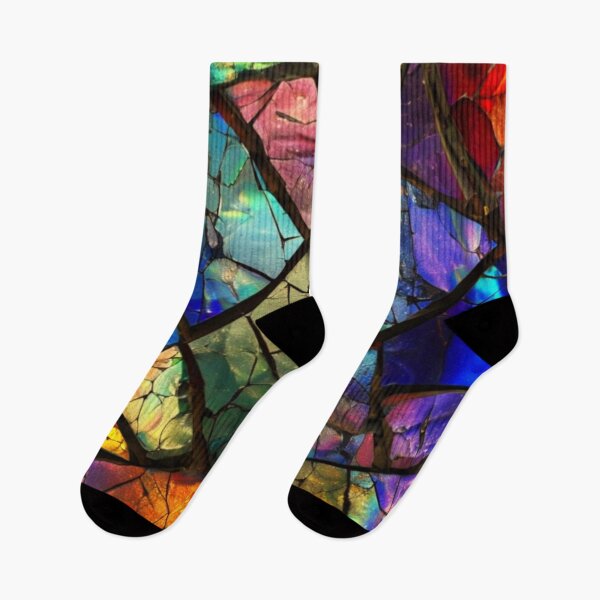 Item preview, Intricate Mosaic Pattern Of Colored Glass Fragments designed and sold by PixelStoneDesign .