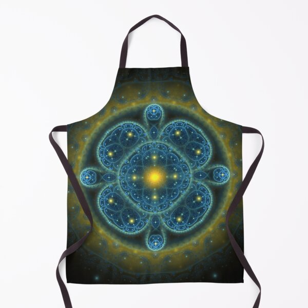 Aperçu de l'œuvre Motif fractal scintillant de fées créée et vendue par Galas Art.