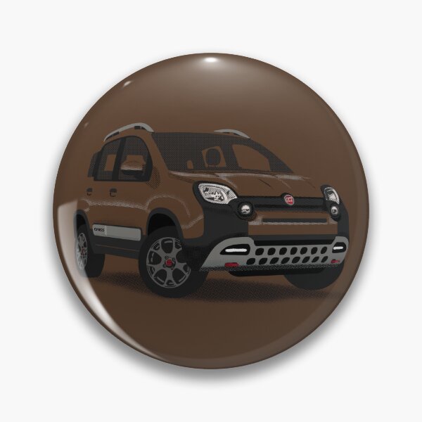 Item preview, Brown Panda 4x4 Cross Pop Art designed and sold by Colby Martin Art.