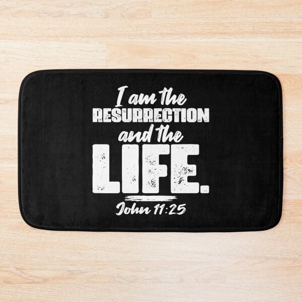 Item preview, John 11:25 I Am The Resurrection And The Life designed and sold by plushism.