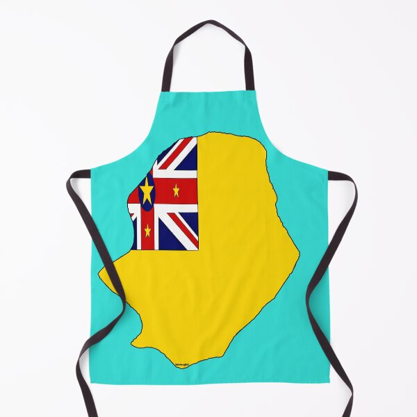 Item preview, Niue Map with Niuean Flag designed and sold by Havocgirl.