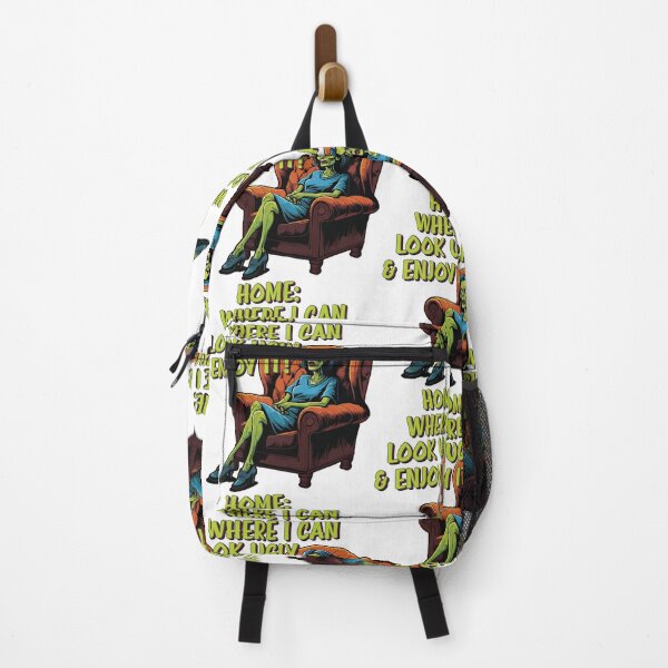 Item preview, Home: Where i can look ugly & enjoy it designed and sold by portokalis.