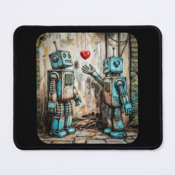 Item preview, Robot Love designed and sold by Angry Swan Designs.