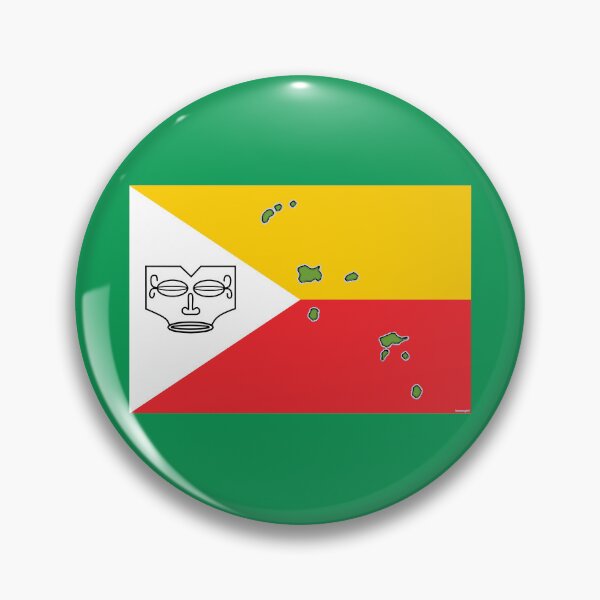 Item preview, Marquesas Islands Flag with Map of the Marquesas Islands designed and sold by Havocgirl.