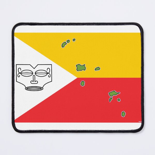 Item preview, Marquesas Islands Flag with Map of the Marquesas Islands designed and sold by Havocgirl.
