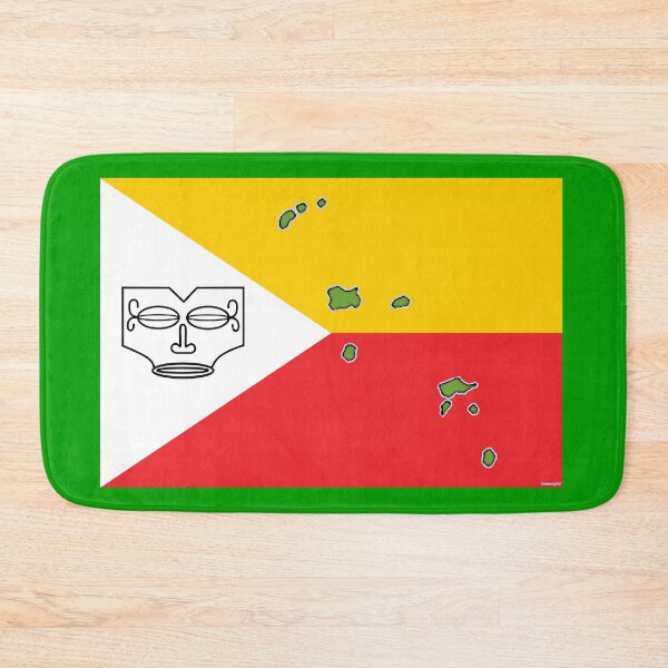 Item preview, Marquesas Islands Flag with Map of the Marquesas Islands designed and sold by Havocgirl.