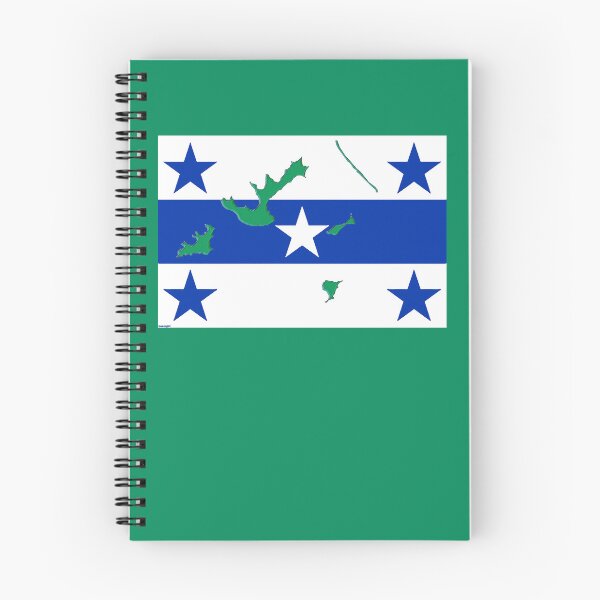 Item preview, Gambier Islands Flag with Gambier Islands Map designed and sold by Havocgirl.