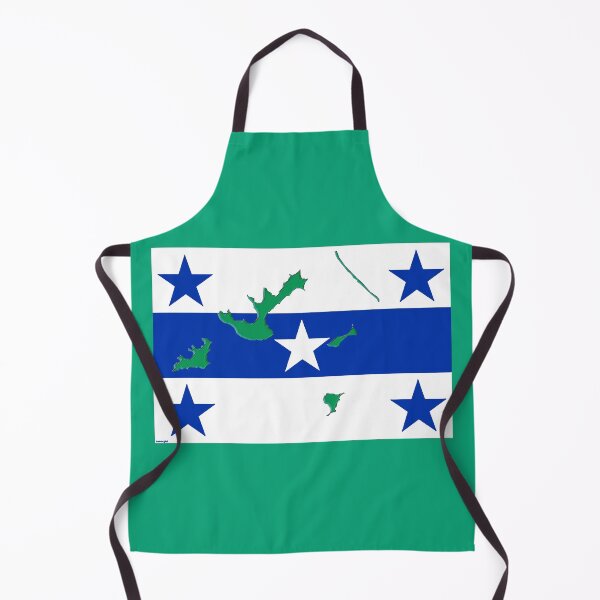 Item preview, Gambier Islands Flag with Gambier Islands Map designed and sold by Havocgirl.