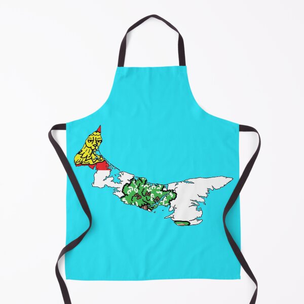 Item preview, Prince Edward Island PEI Map with PEI Flag designed and sold by Havocgirl.