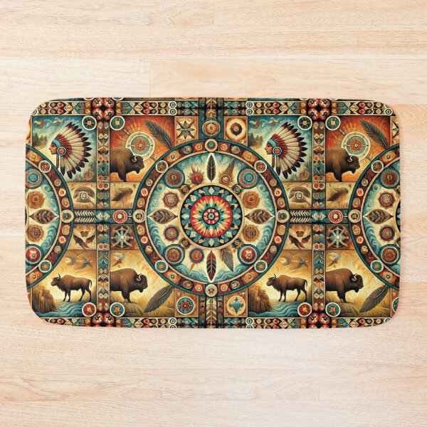 Item preview, Winnebago Tribe: A Seamless Tribute to Nature and Spirit designed and sold by Meta2Physical.