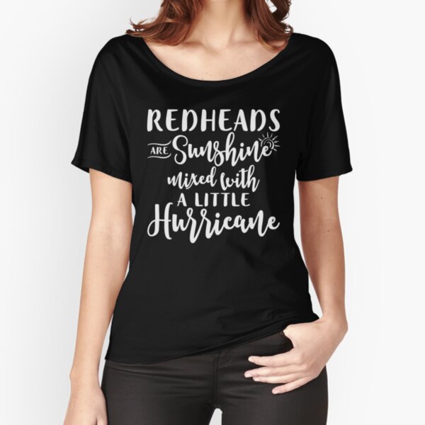 funny t shirts for redheads