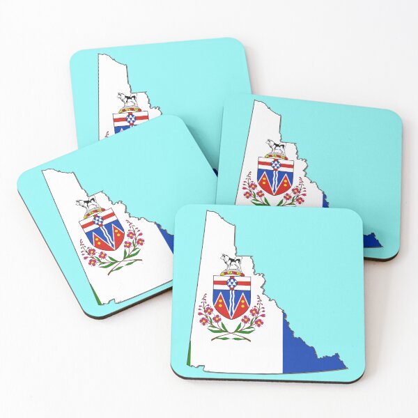 Item preview, Yukon Map with Yukoner Flag designed and sold by Havocgirl.