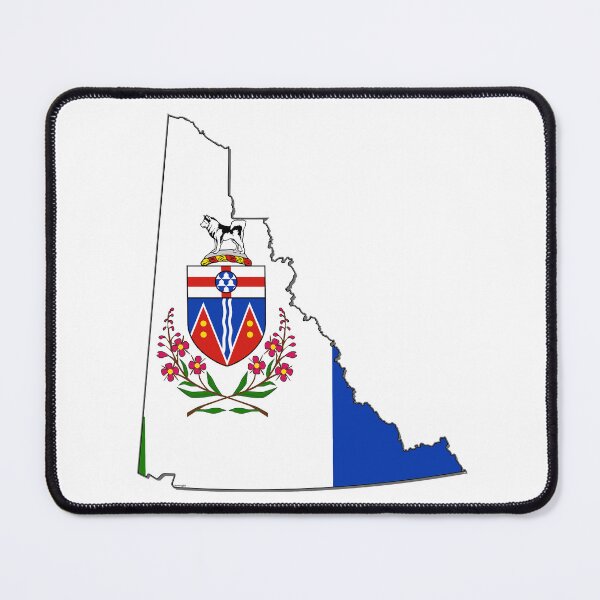 Item preview, Yukon Map with Yukoner Flag designed and sold by Havocgirl.