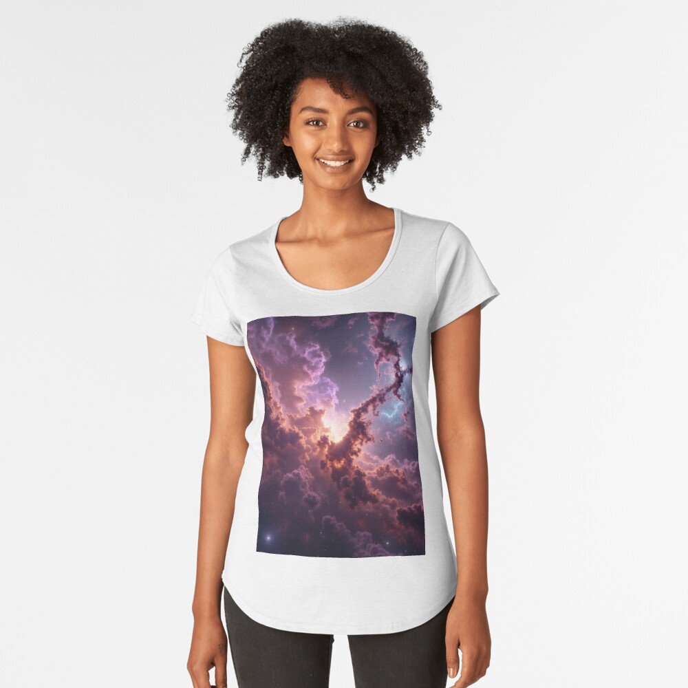 Aperçu de l'œuvre T-shirt premium échancré créée et vendue par oduchossoir.