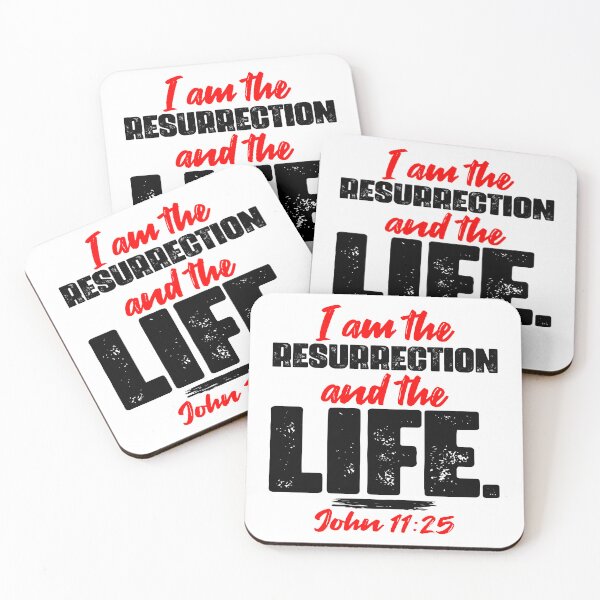 Item preview, John 11:25 I Am The Resurrection And The Life designed and sold by plushism.