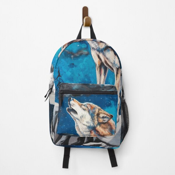 Item preview, Contemporary Art - Wolf Howling At The Moon designed and sold by CanvasCarousel.