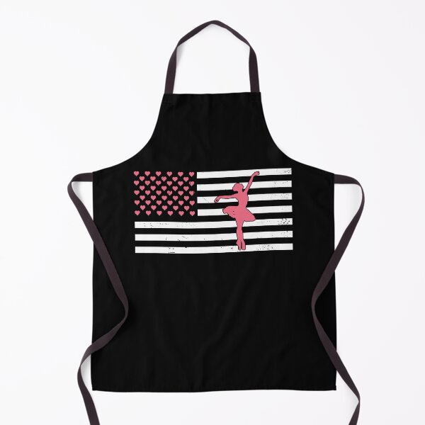 Item preview, Ballet American US Flag hearts Valentine's Day Gift For Women Girls designed and sold by JUSTBEELEGANT.