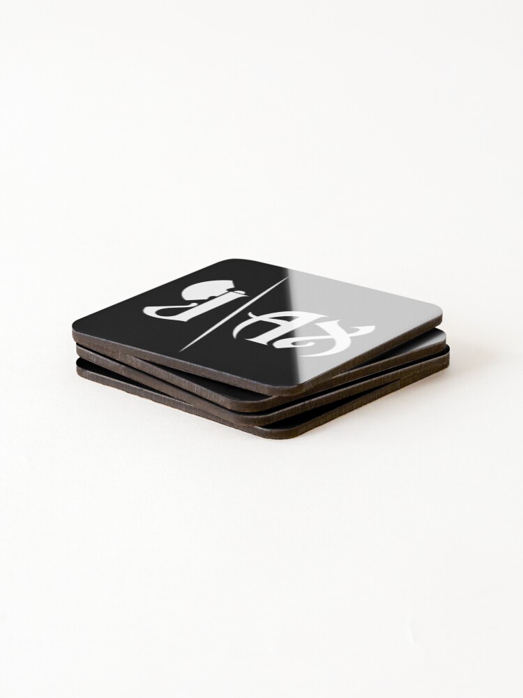 Thumbnail 4 of 5, Coasters (Set of 4), J-Ax Rapper Italian designed and sold by j3start.